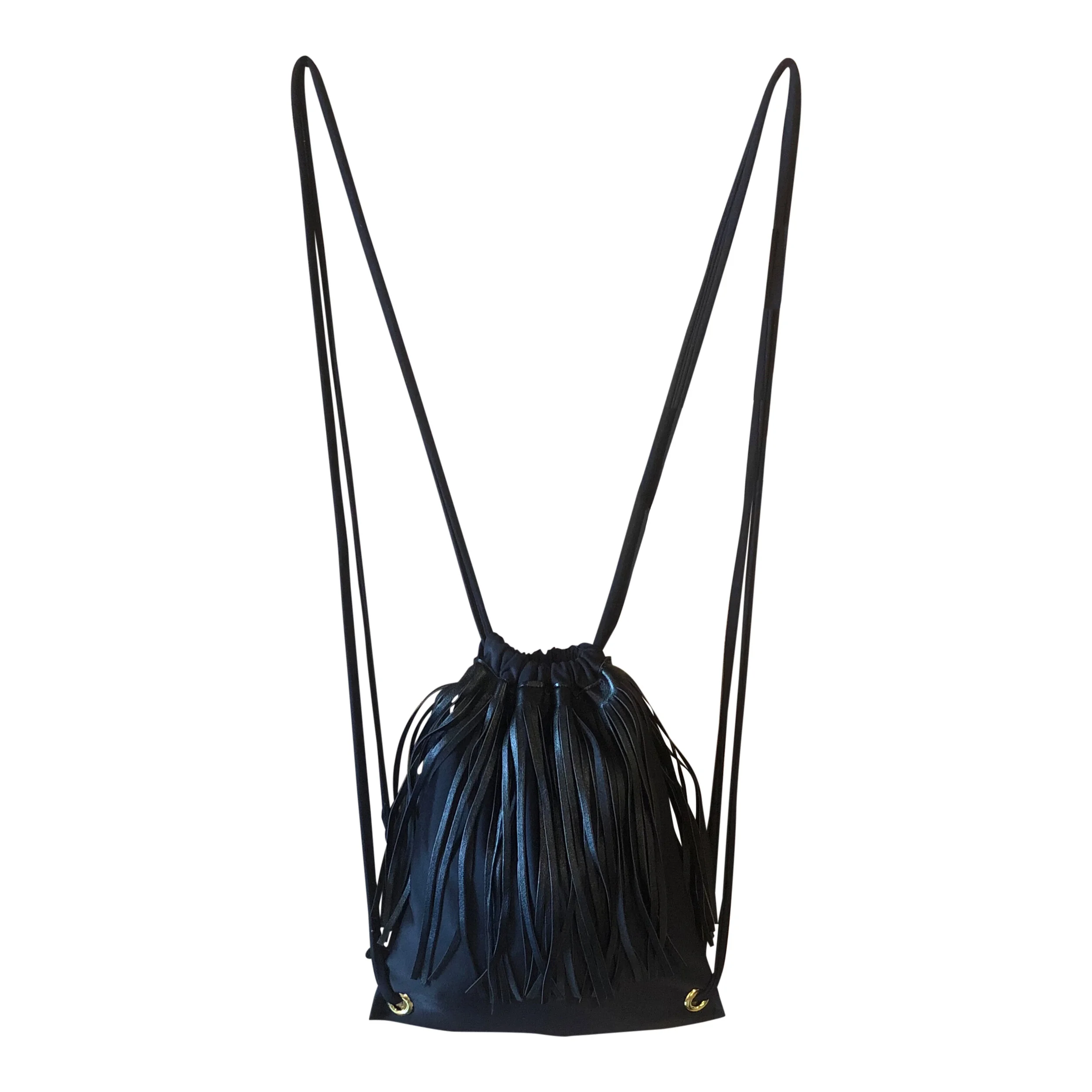 fringe mini backpack