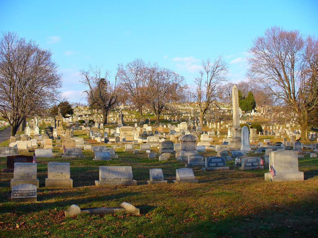 Part of Fairview Cemetery today.