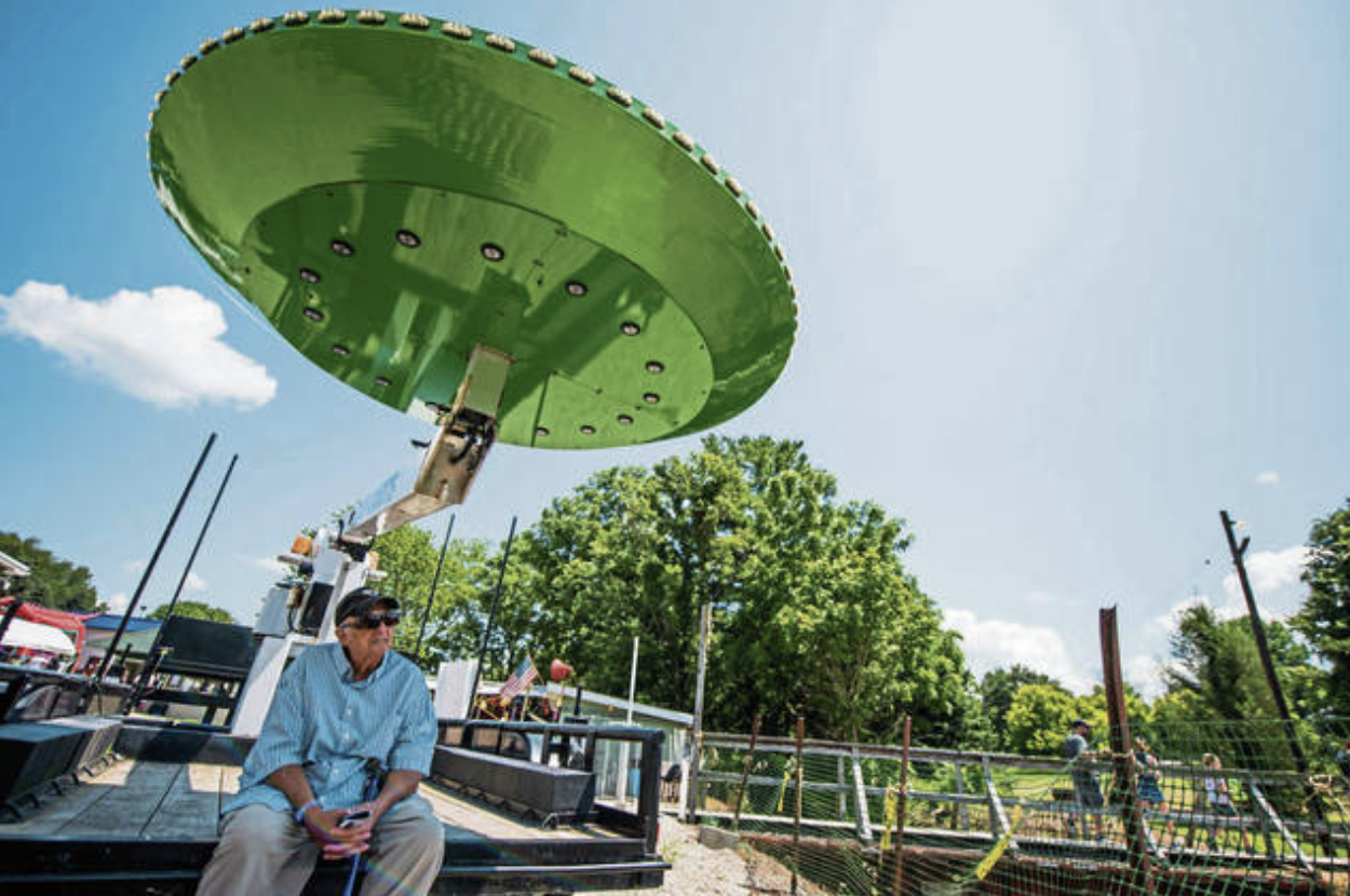 Kecksburg UFO Festival photo from Trib Live.
