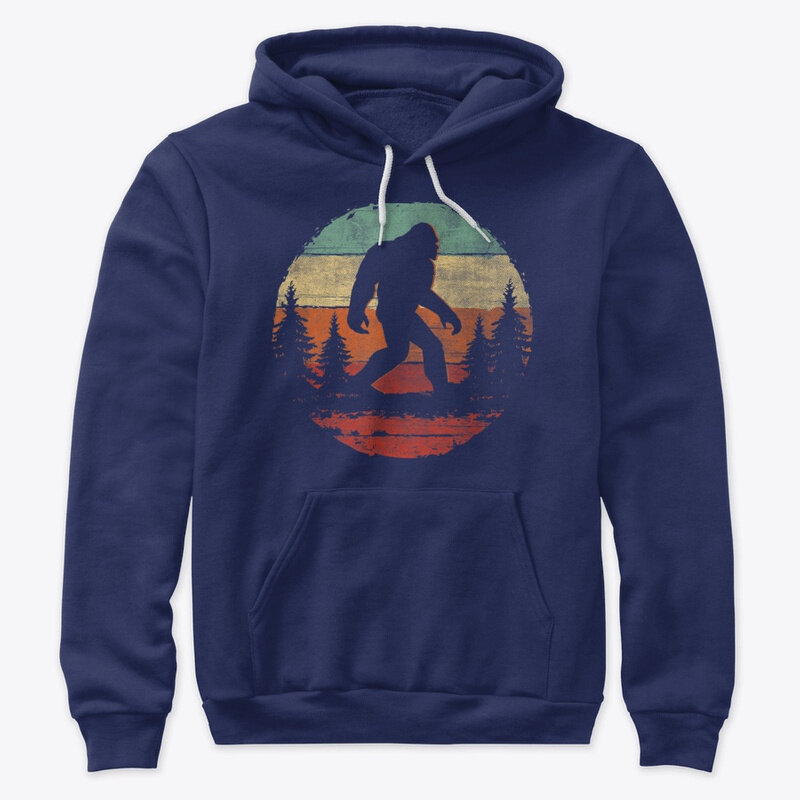 Retro Bigfoot Premium Hoodie