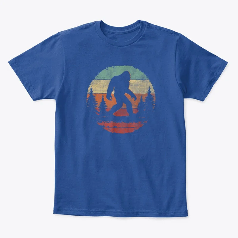 Retro Bigfoot Kids Premium Tee