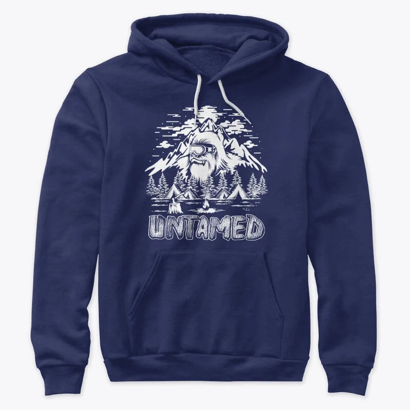 Untamed Yeti Premium Pullover Hoodie