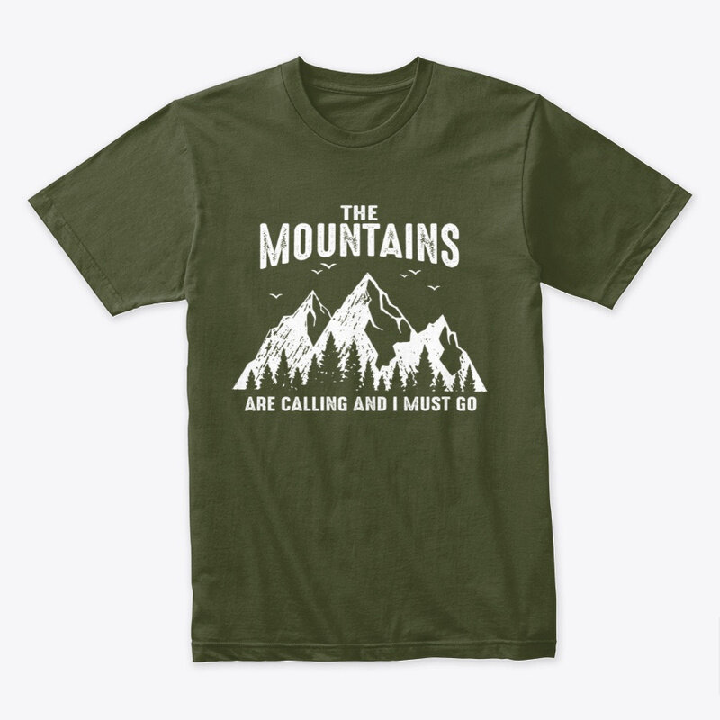 The Mountains Are Calling Premium Unisex Tee