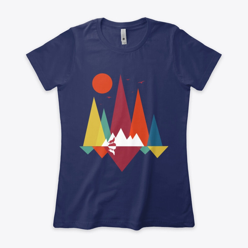 Mountain Howl Women's Boyfriend Tee