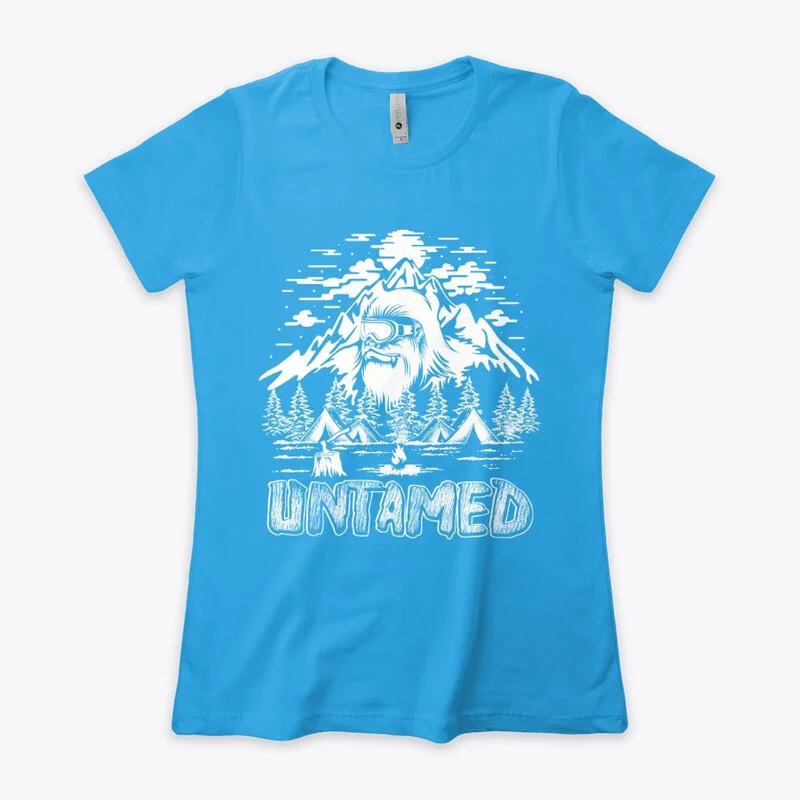 Untamed Yeti Women's Boyfriend Tee