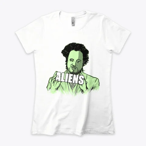 ALIENS Women's Boyfriend Tee Shirt
