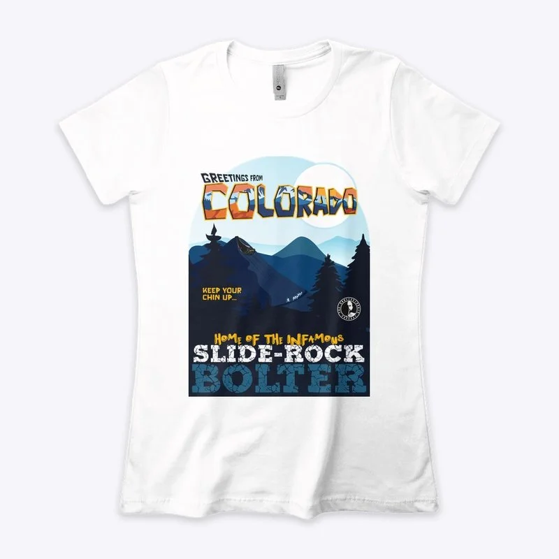 Colorado Slide-Rock Bolter Women's Fit Tee