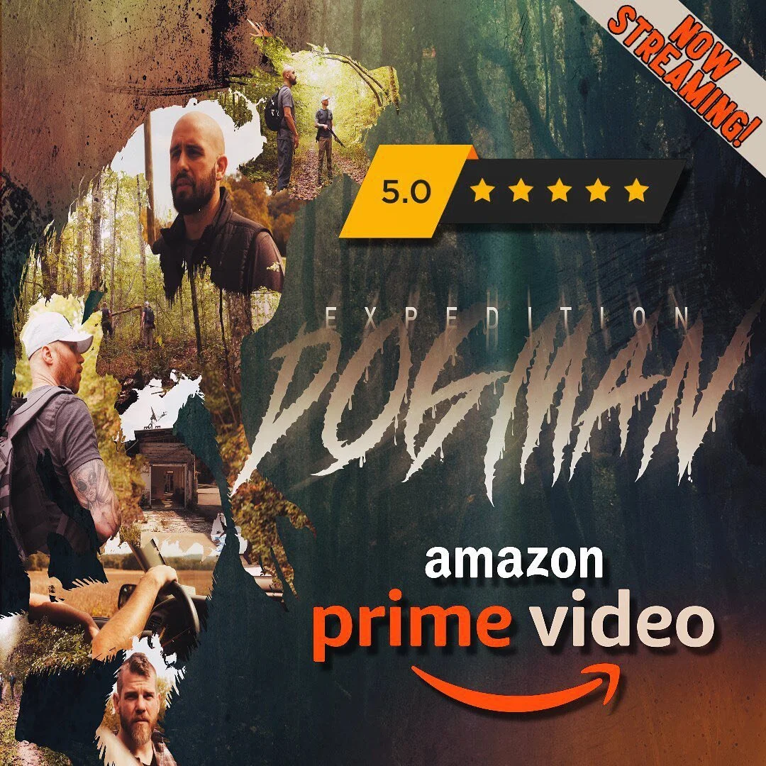 🚨PLEASE READ🚨

We just want to let you know that Expedition Dogman is now available on Amazon Prime for purchase or rent! 

Please leave a 5-star review for Expedition Dogman on Prime in the next 24 hours to help us bust through the algorithm! By d
