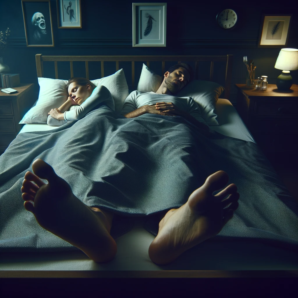 Written Confession: Don't Let Your Feet Hang Off the End of The Bed