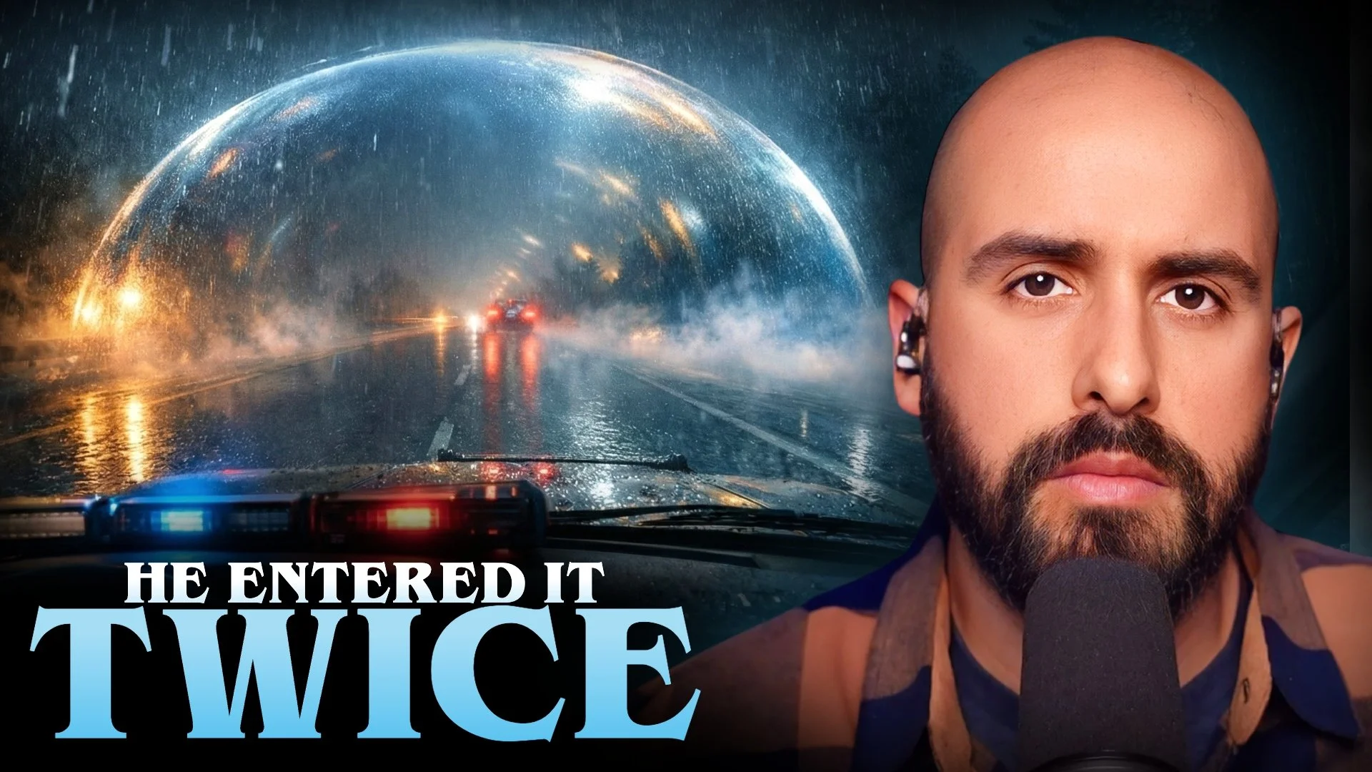 822: Cop Drives Through Portal Bubble (Members)