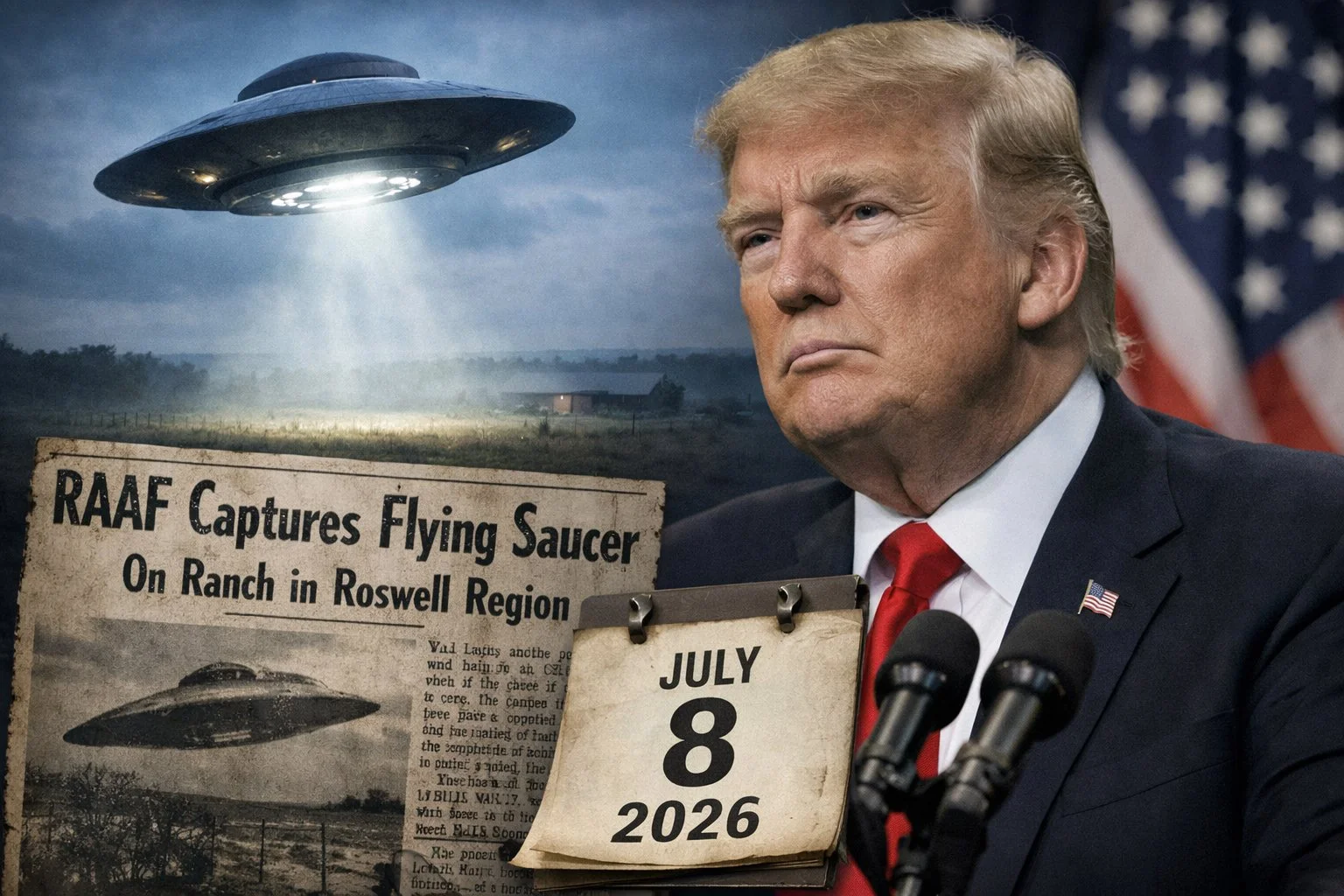 READ: Questions Raised Over Filmmaker’s Claims of a Trump UFO Disclosure Speech