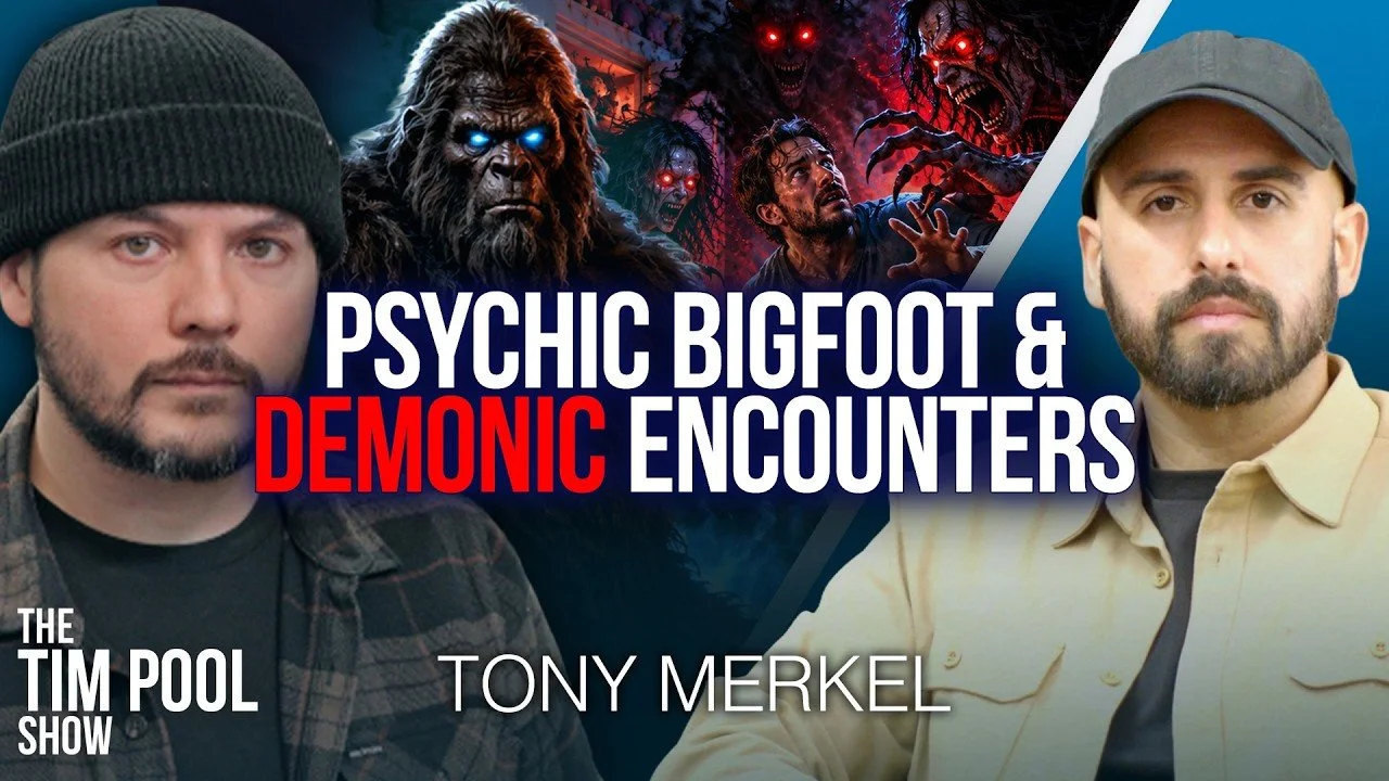 VIDEO: Psychic Bigfoot &amp; Demonic Encounters w/ Tony Merkel | The Tim Pool Show