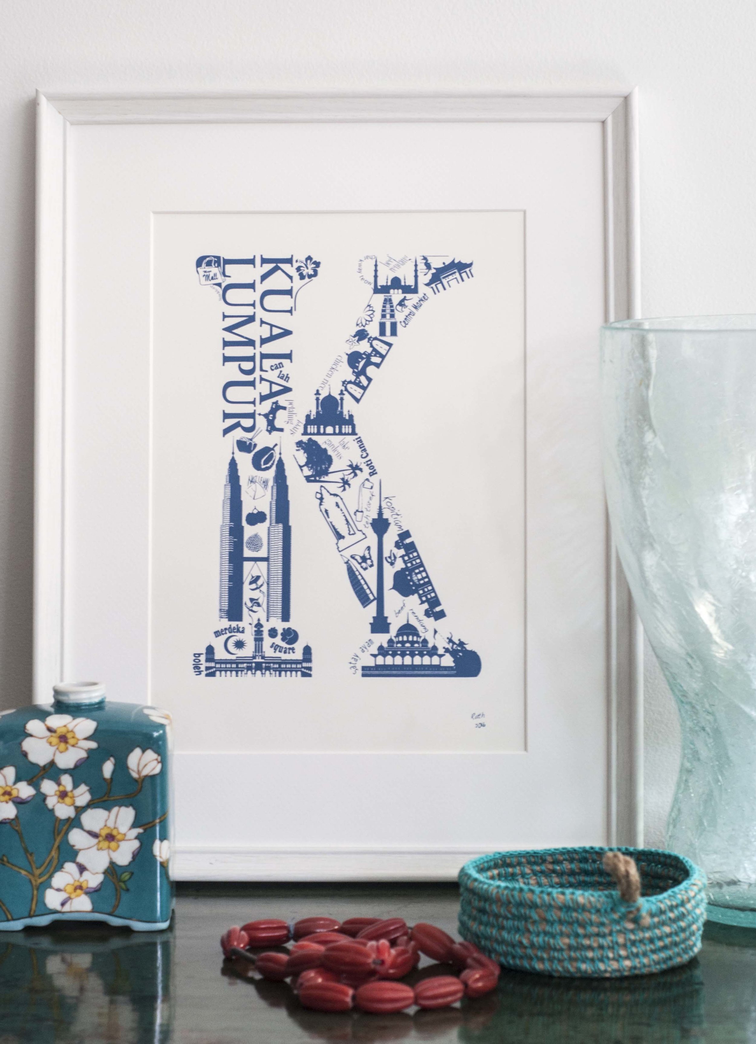 KUALA LUMPUR / Print limited edition 75 pcs