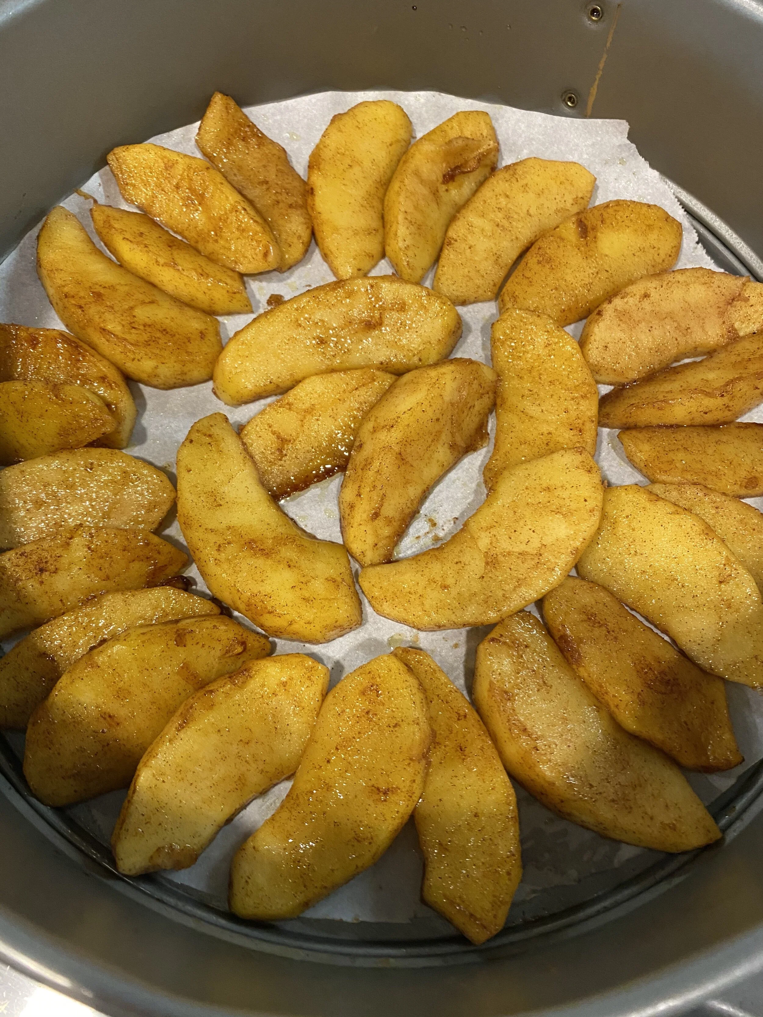 Wishing Wellness Apple Cake 