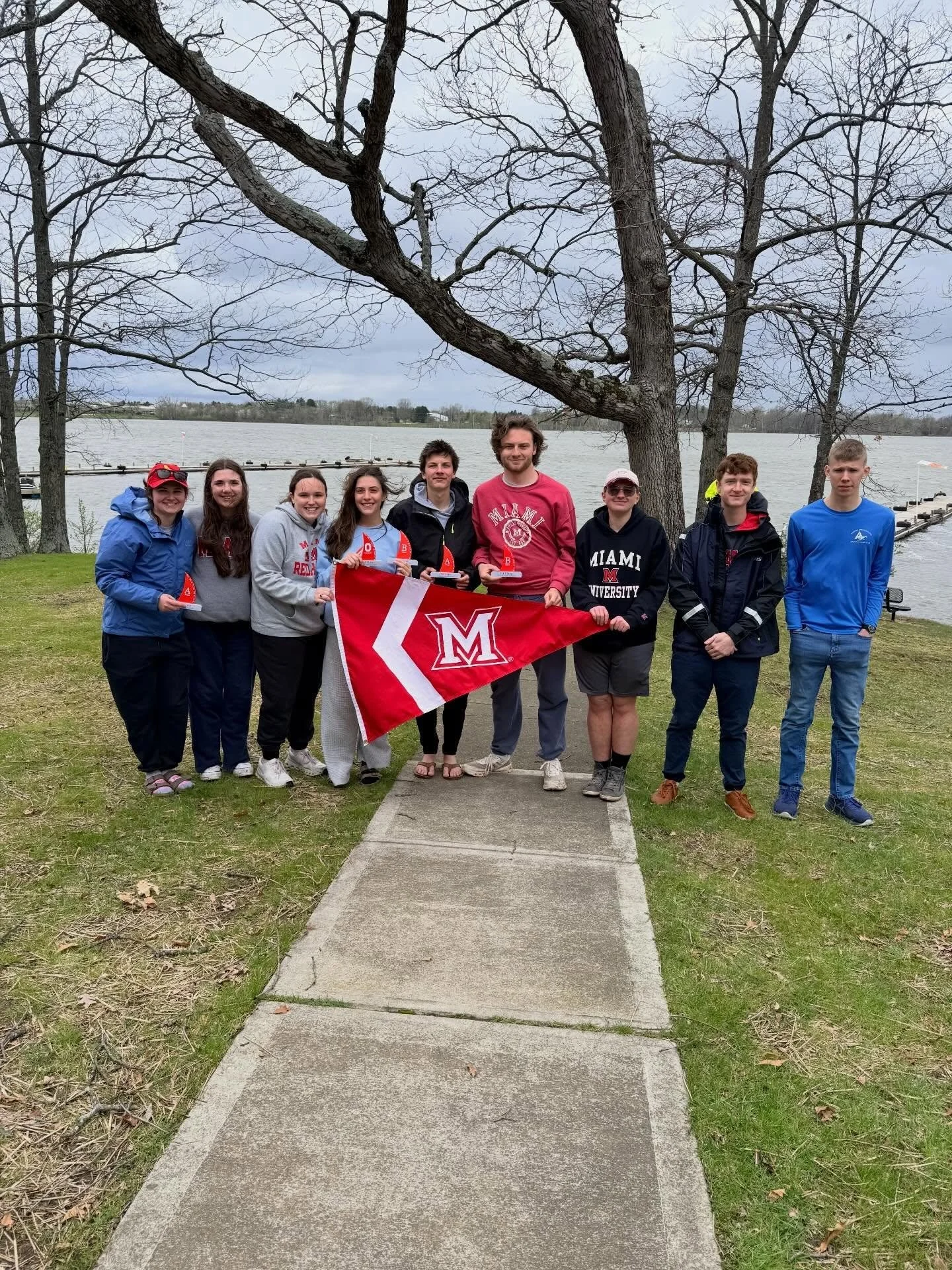 This weekend, we sent 9 sailors to Spring Buckeye Invite in Columbus. The weather was sporty, but our sailors embraced the challenge, placing 2nd overall with 2nd in A&rsquo;s and 1st in B&rsquo;s. It was a great opportunity to get more time on the w