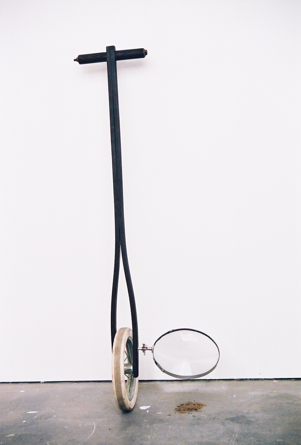   Curious Object #6,  2007. Mixed media, 36” high 