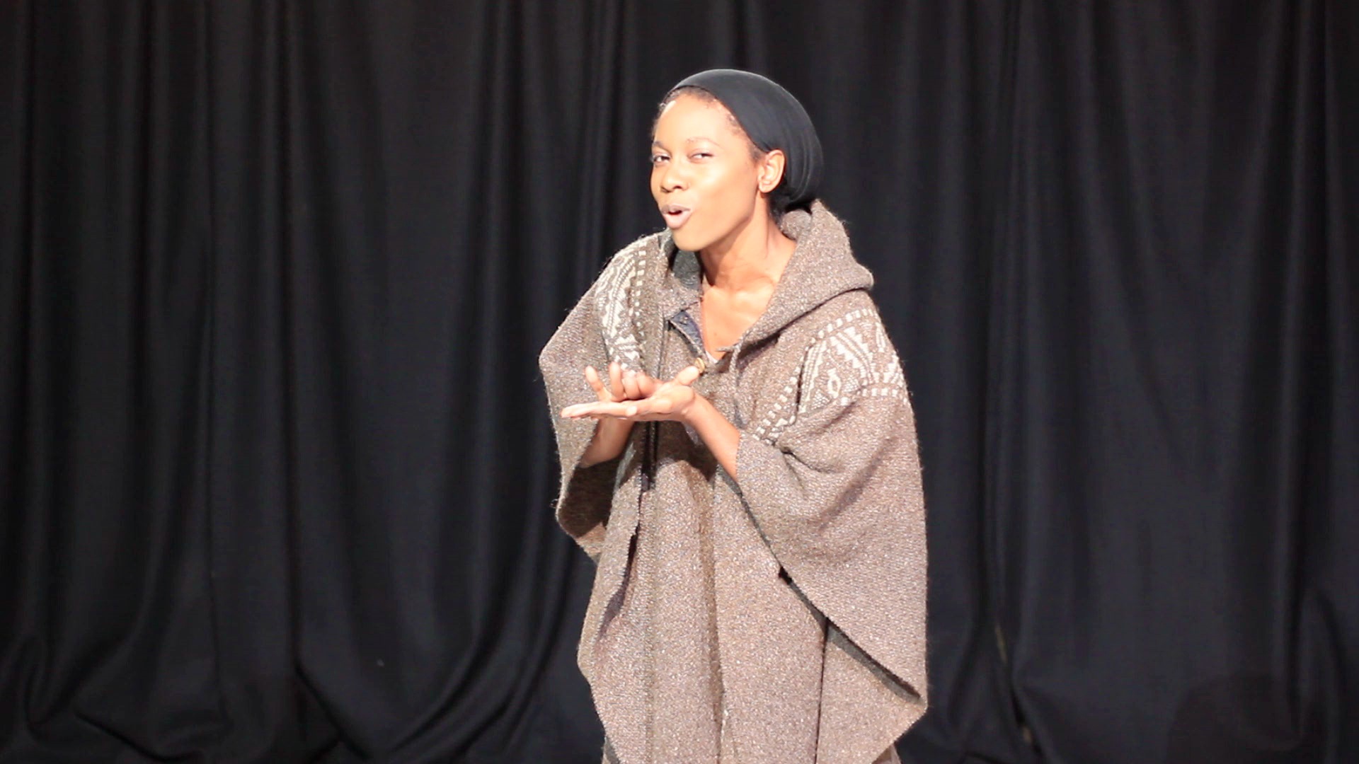 Singing Over The Bones (2015) was a workshop presentation at the Royal Academy of Dramatic Art (RADA) in London. It was devised, choreographed, and directed by Imani G. Alexander.