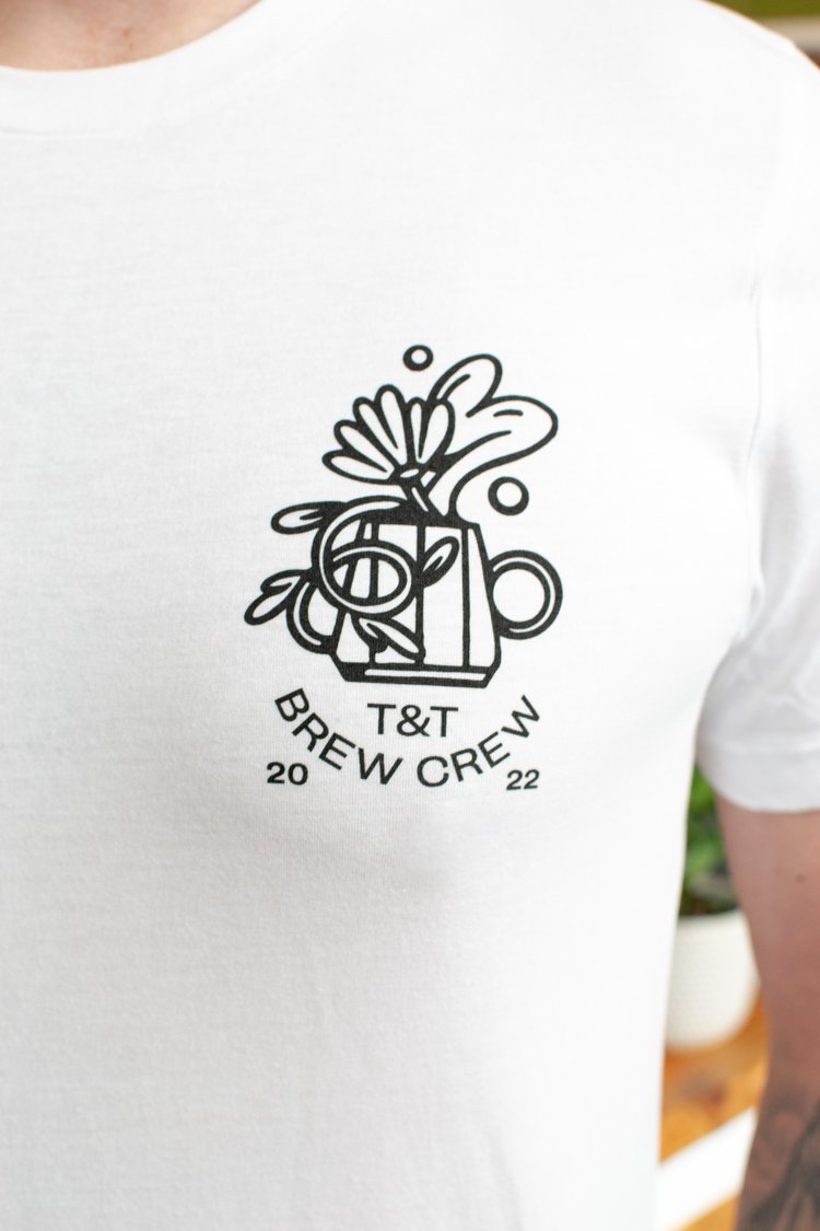Boots Were Made for Brewin' T-shirt — Tried & True Coffee Co.