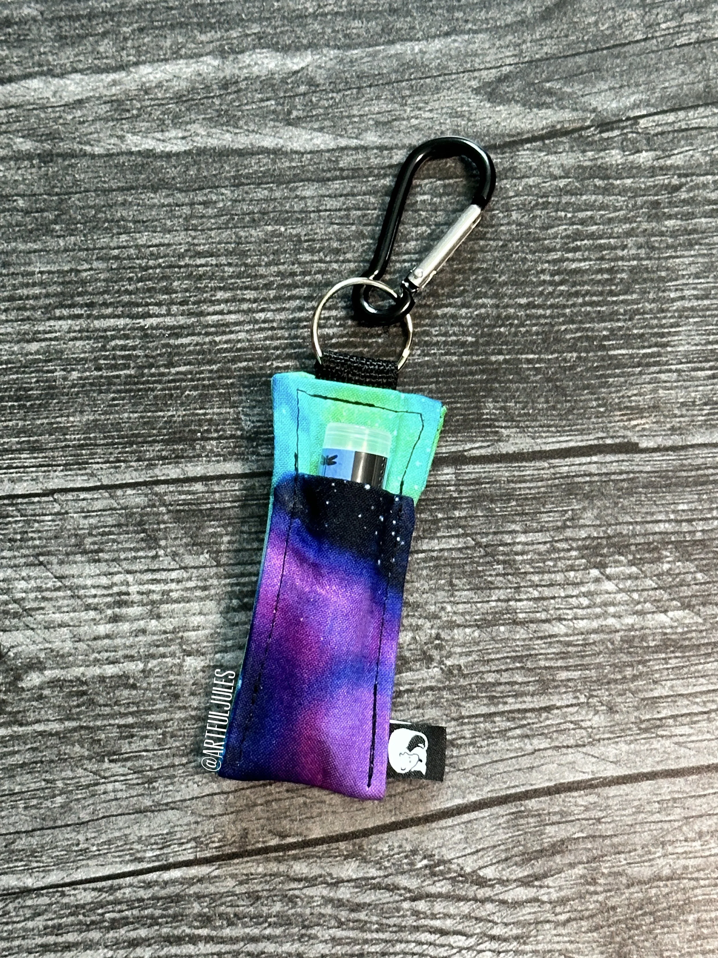 Artful Lip Balm holder with Alaskan made lip balm