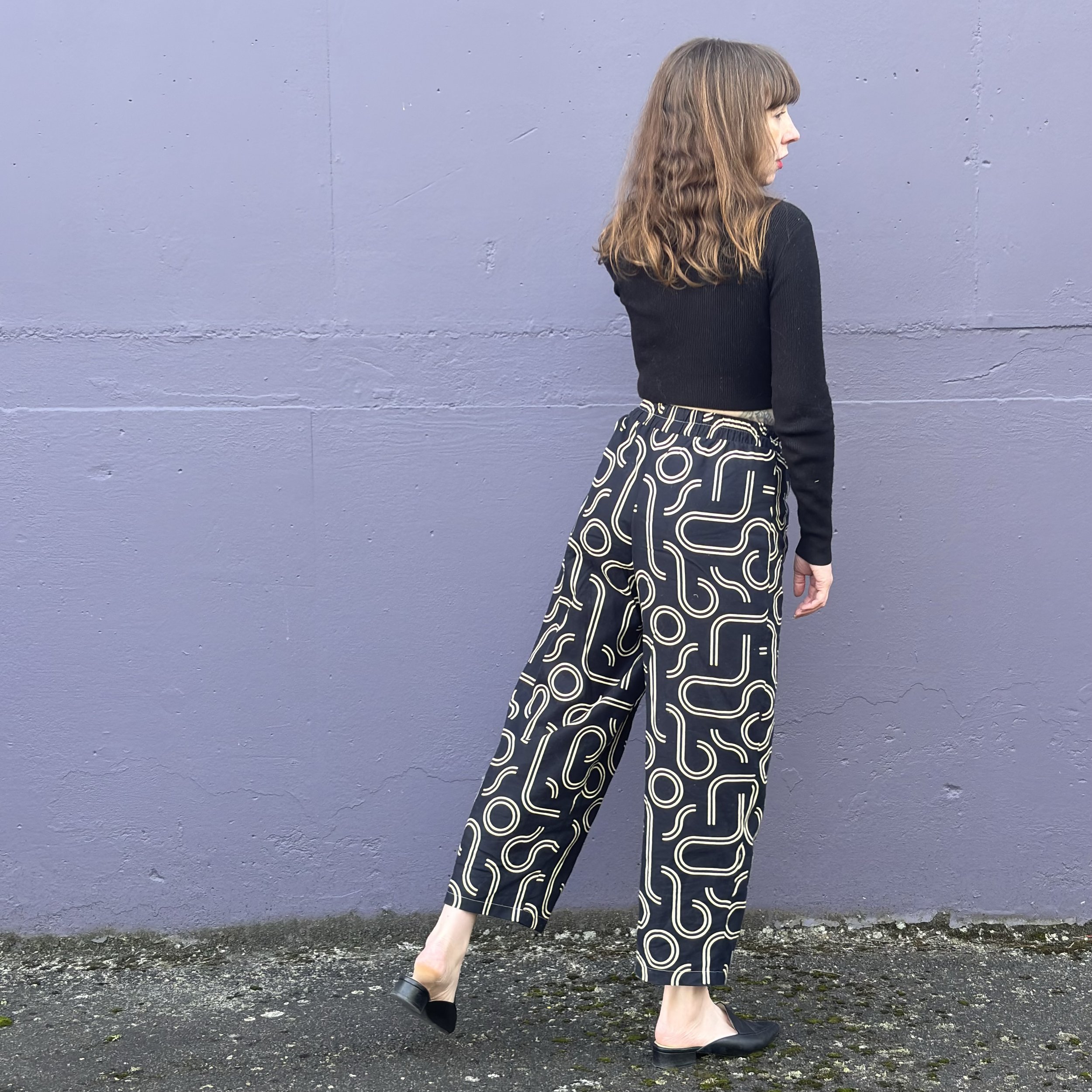 Stevie Pants - Macaroni Black