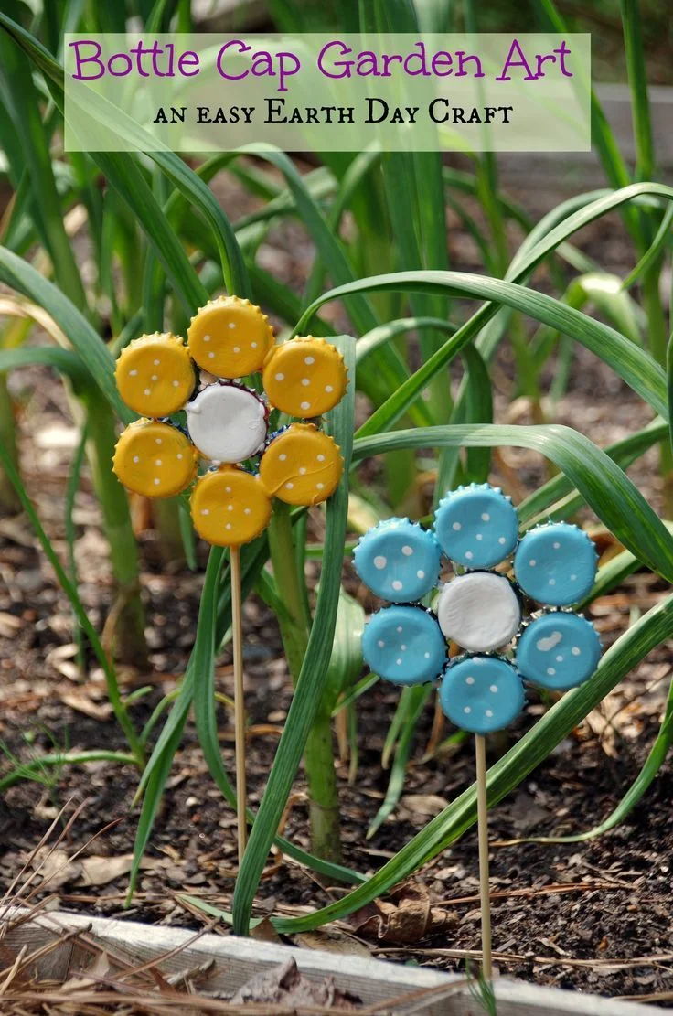 Kid's Camp - Bottle Cap Garden