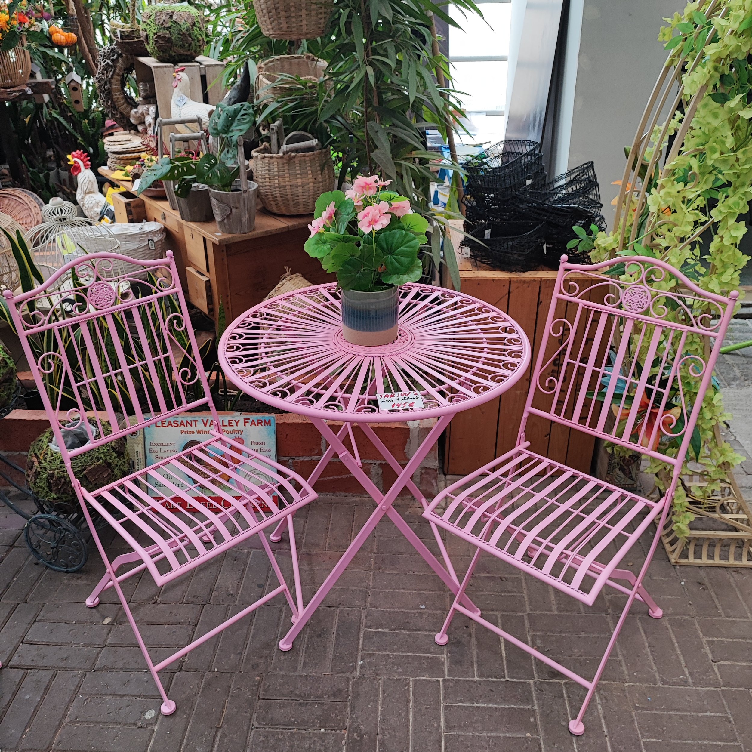 TARJOUS 145€ pöytä+2tuolia