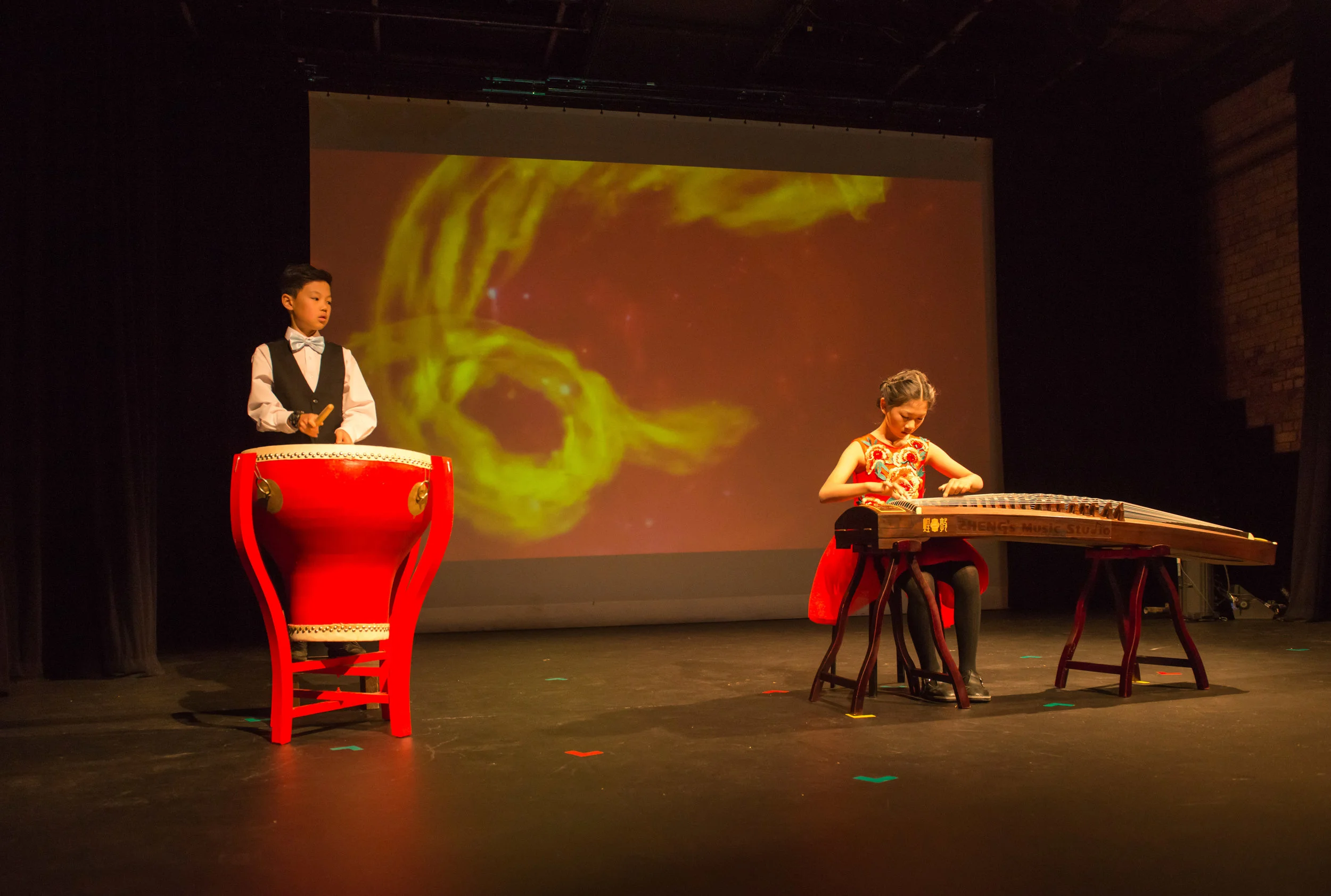 Performers: Jasmine Wei &amp; Tony Zhang 演奏者：卫来、张源栩