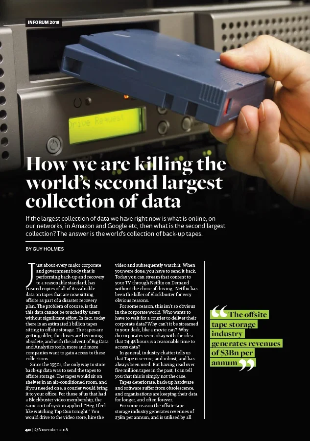 ‘This work was first published in the November 2018 issue of iQ – The RIMPA Quarterly Professionals Australasia.