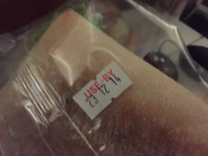 Expired sandwich