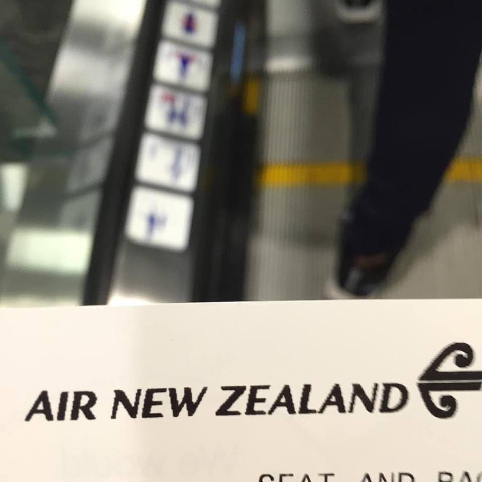 AIR NEW ZEALAND BOARDING PASS