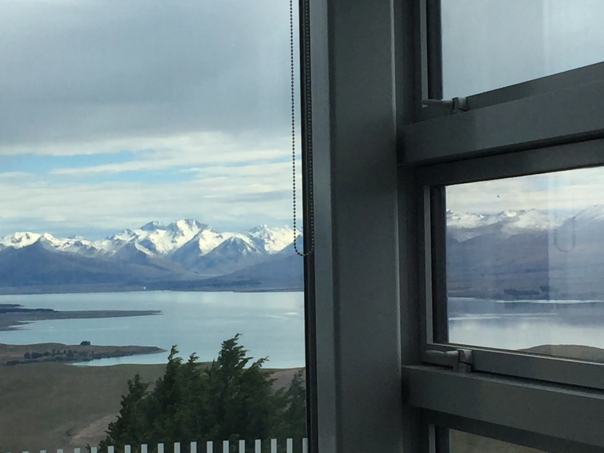 THE VIEW FROM THE CAFE AT MOUNT JOHN SUMMIT