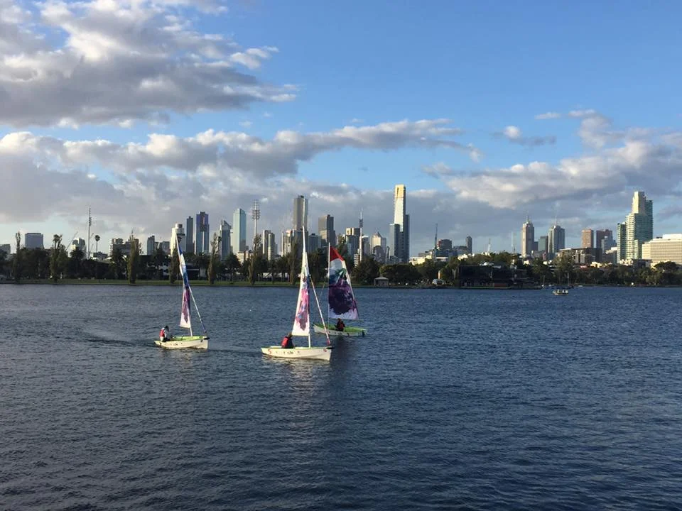 THE VIEW FROM ALBERT PARK