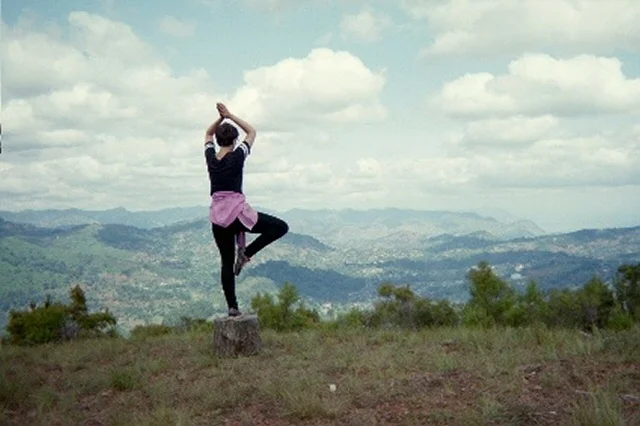 Hiking Pose - taken while hiking in the Lushoto Mountain Range