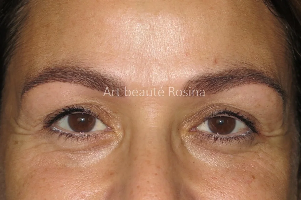 Sourcils pigmentés