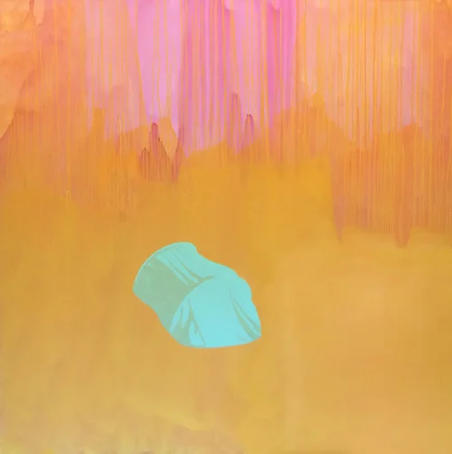 Pictured: Detail of Anna Magdalena Laerkesen's painting 32