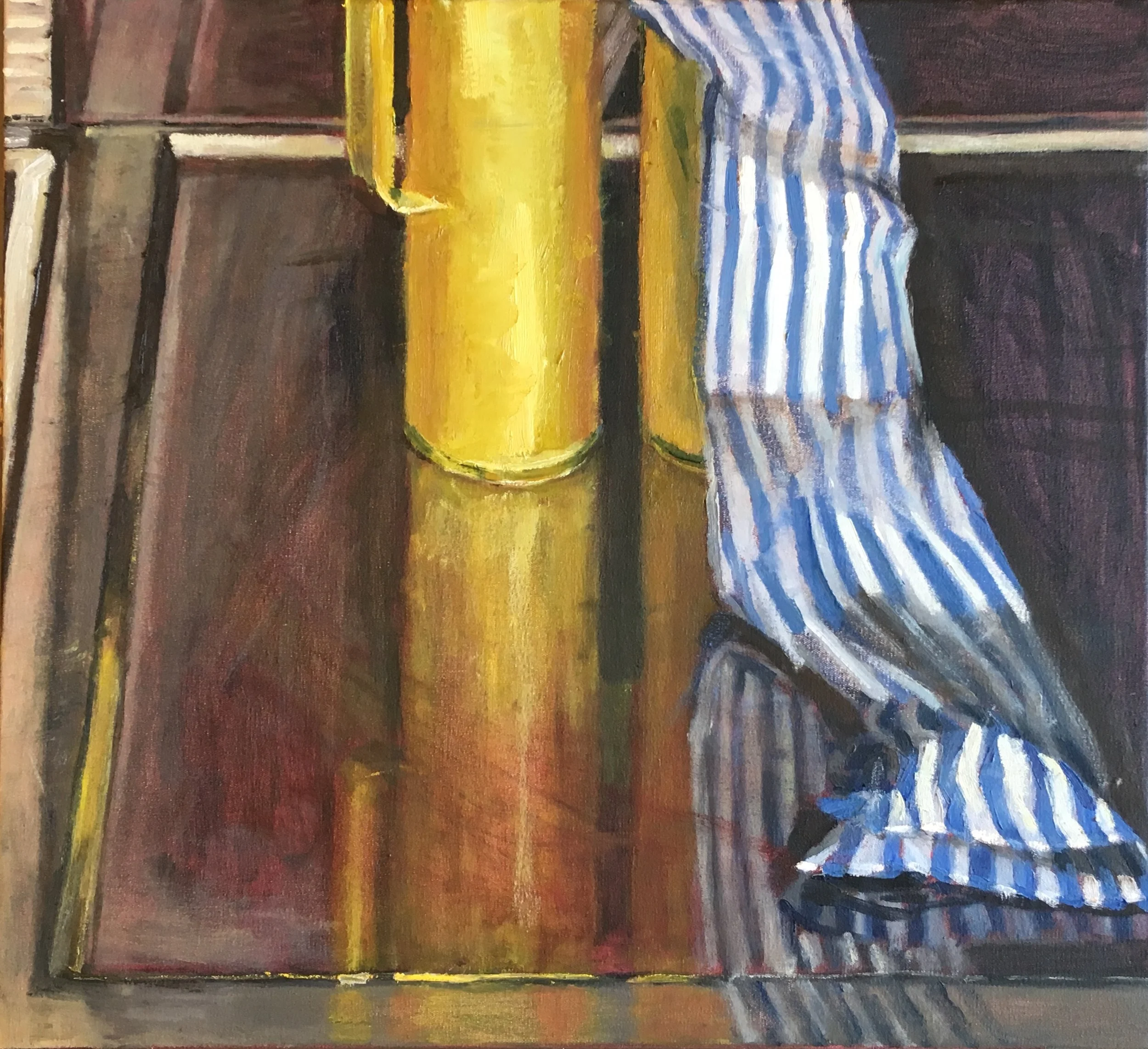 Kitchen Composition (yellow jugs)