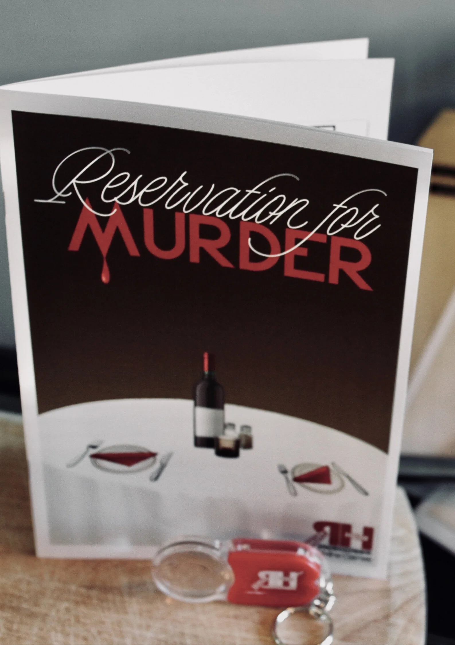 Reservation for Murder - Printed Game