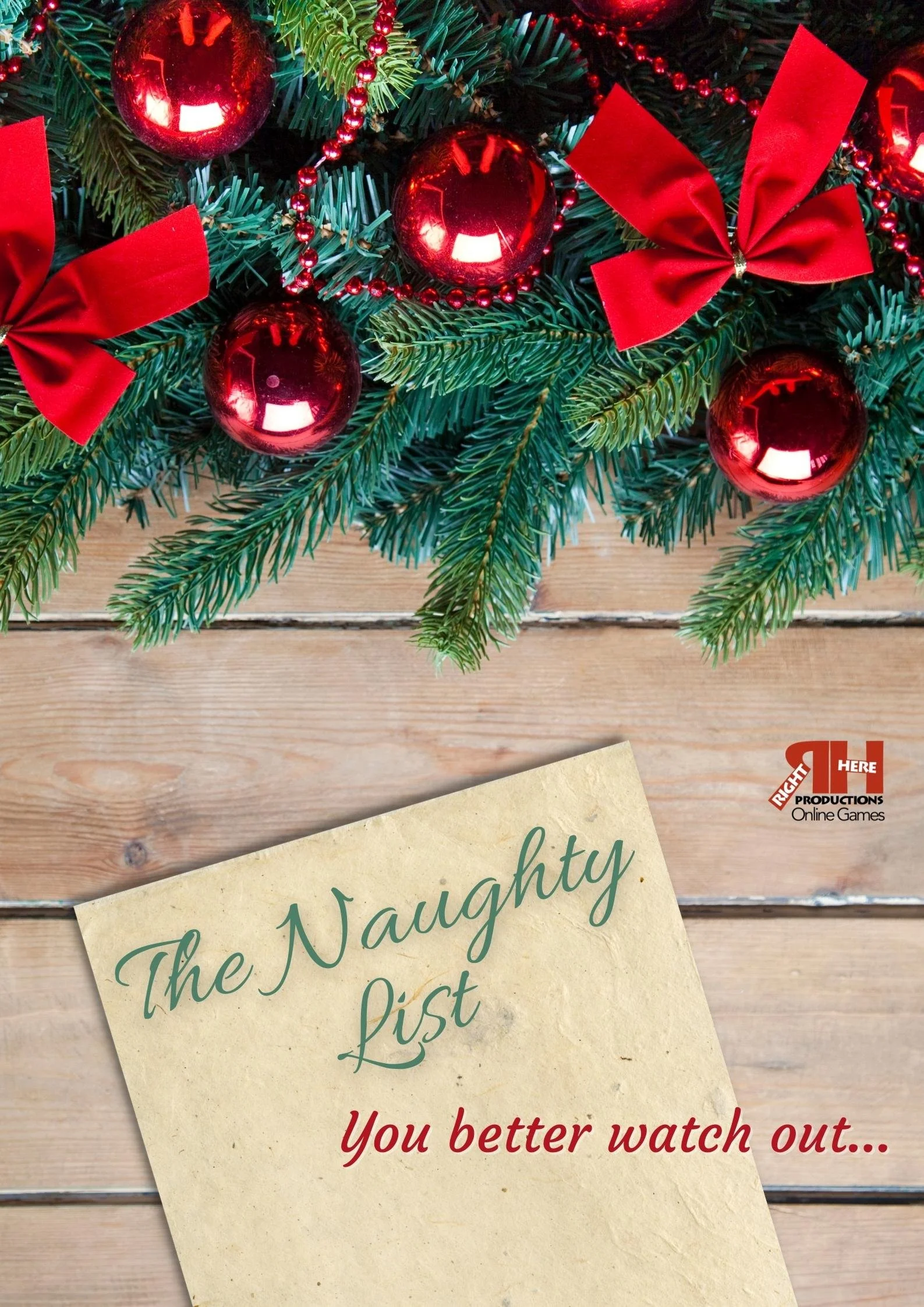 The Naughty List : You Better Watch Out - Family Friendly Mystery
