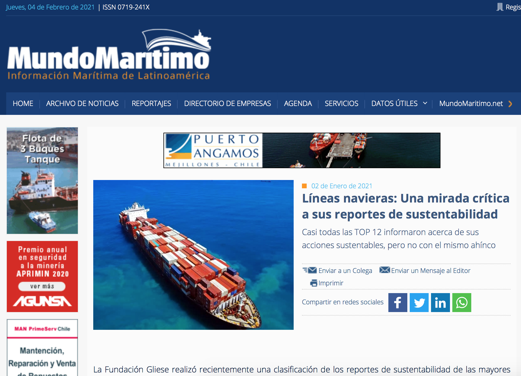 Mundo Marítimo from Chile 1 