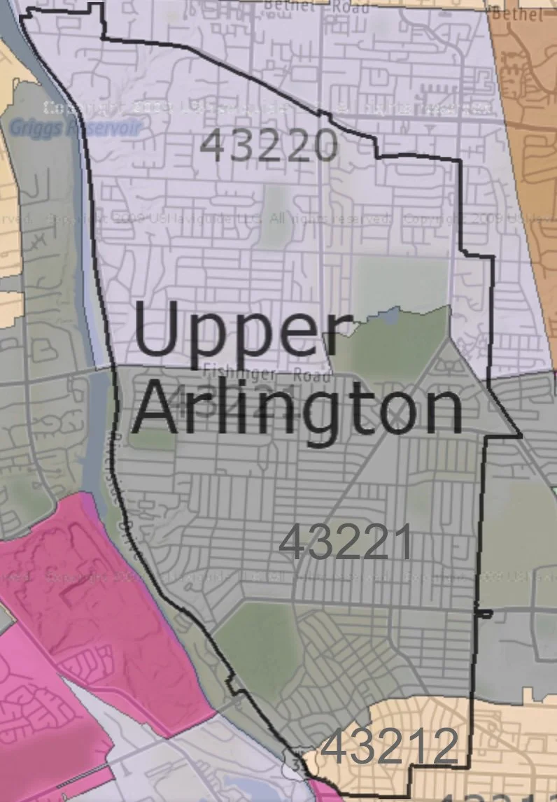 UA Zip Code Keepsake — Upper Arlington Historical Society