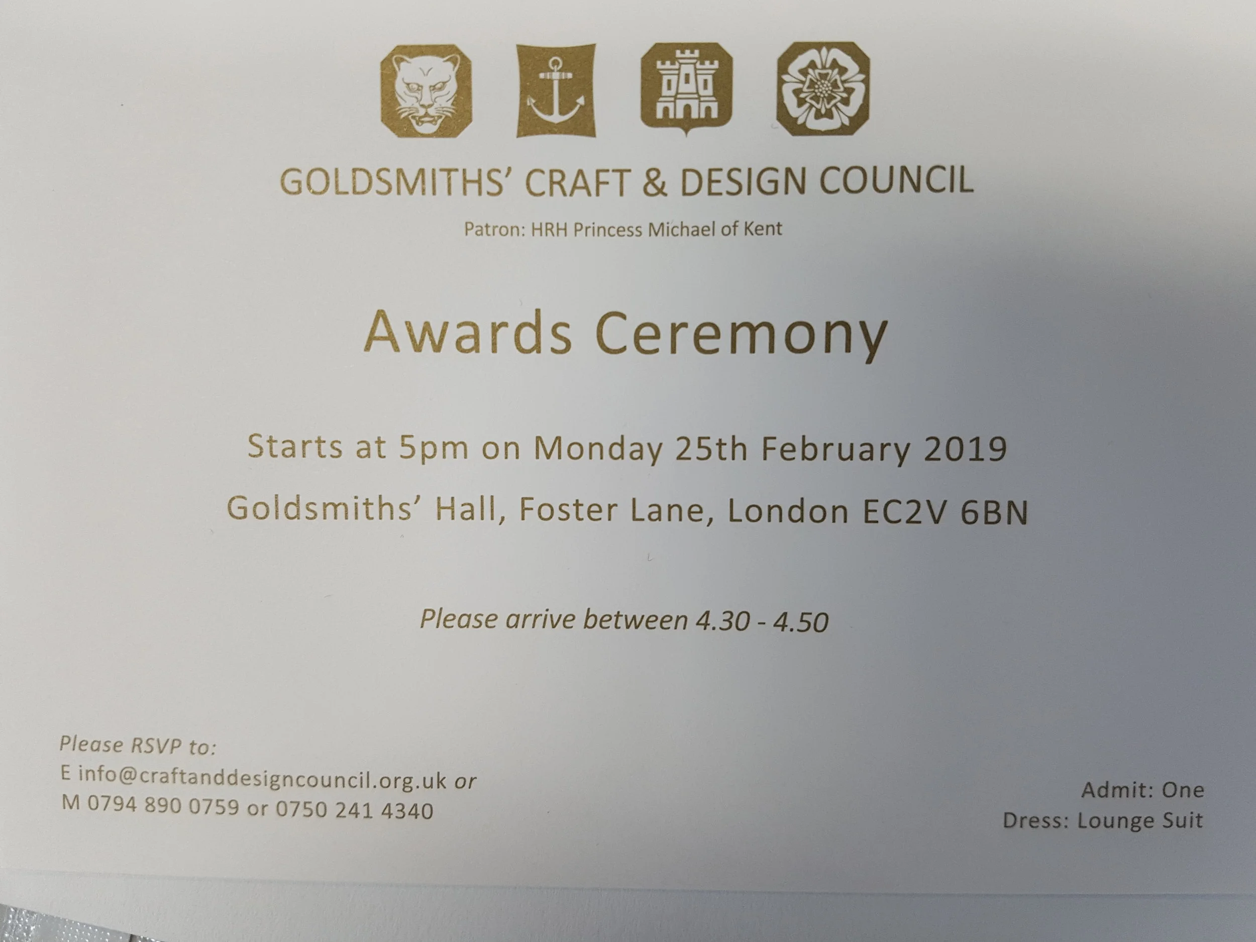 Goldsmiths Craft and Design Awards