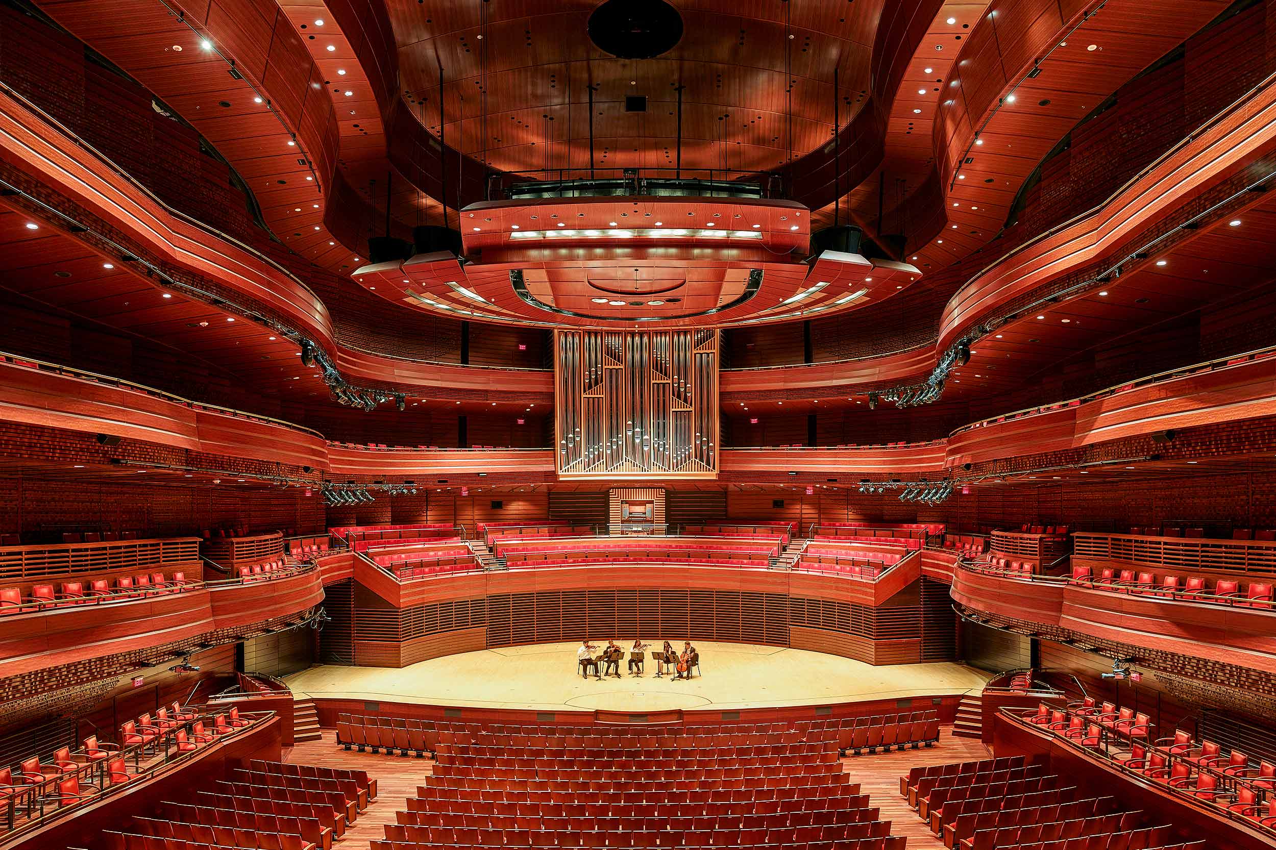  Verizon Hall Acoustic Renovation Voith &amp; Mactavish Architects Philadelphia, PA 