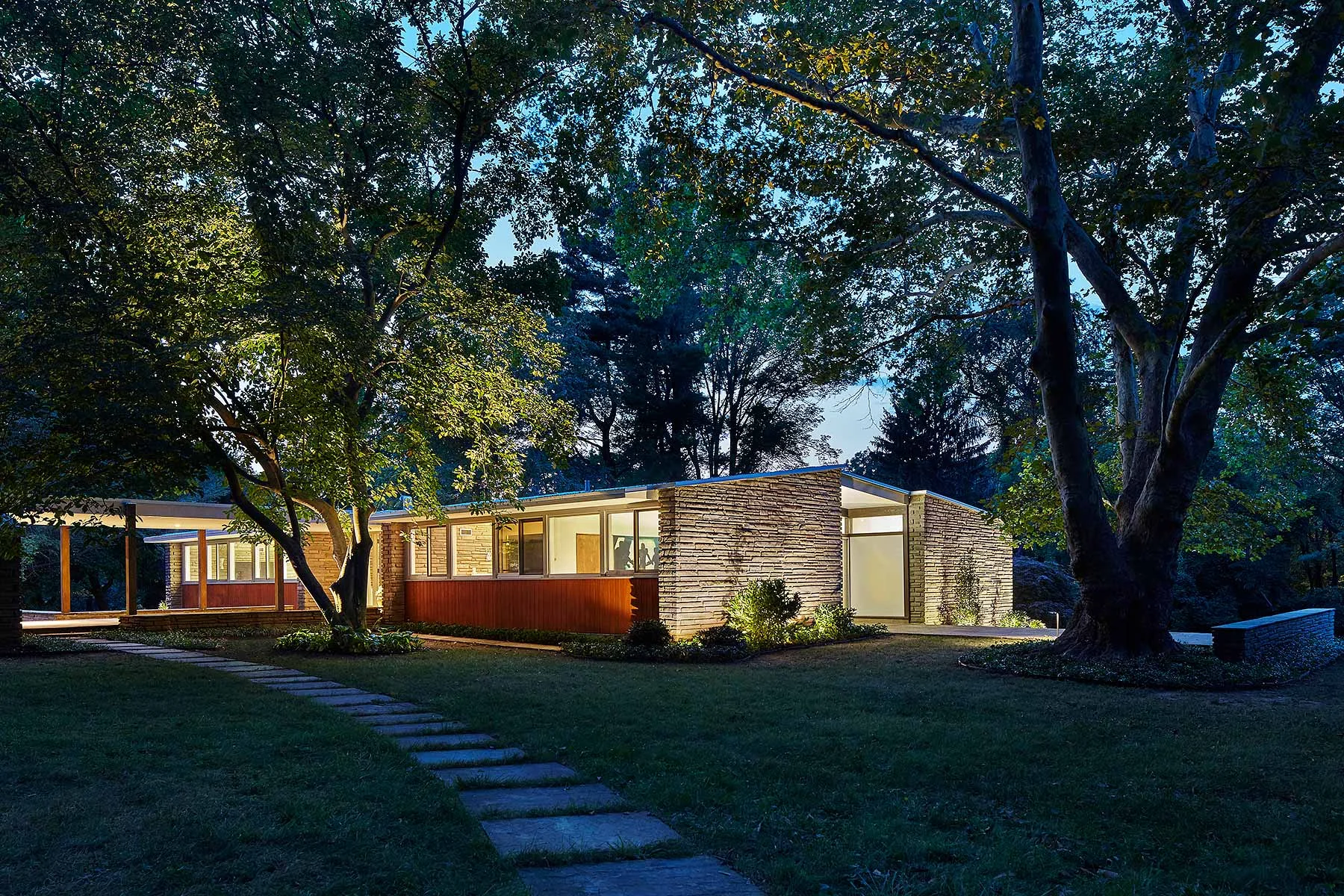 Kling Midcentury House k YODER design Gladwyne, PA