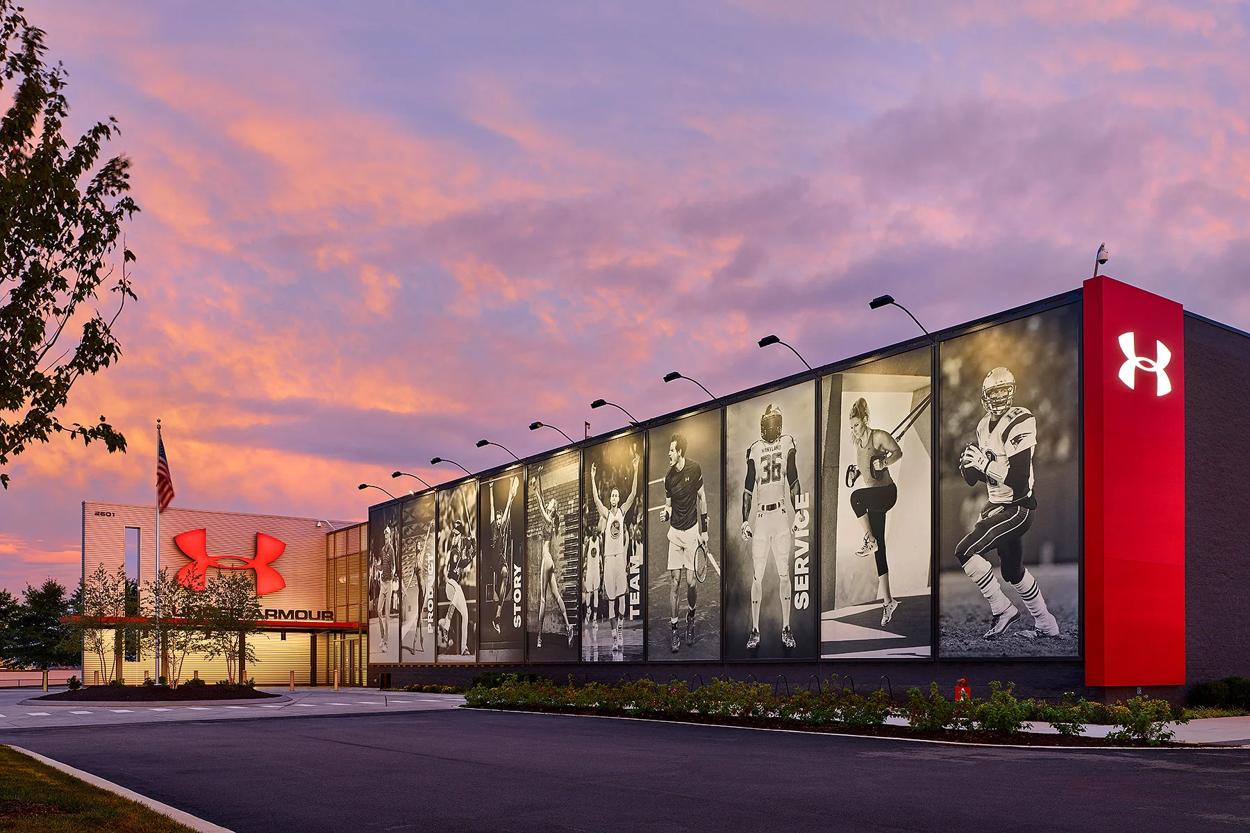 Under Armour Bohlin Cywinski Jackson Baltimore, MD