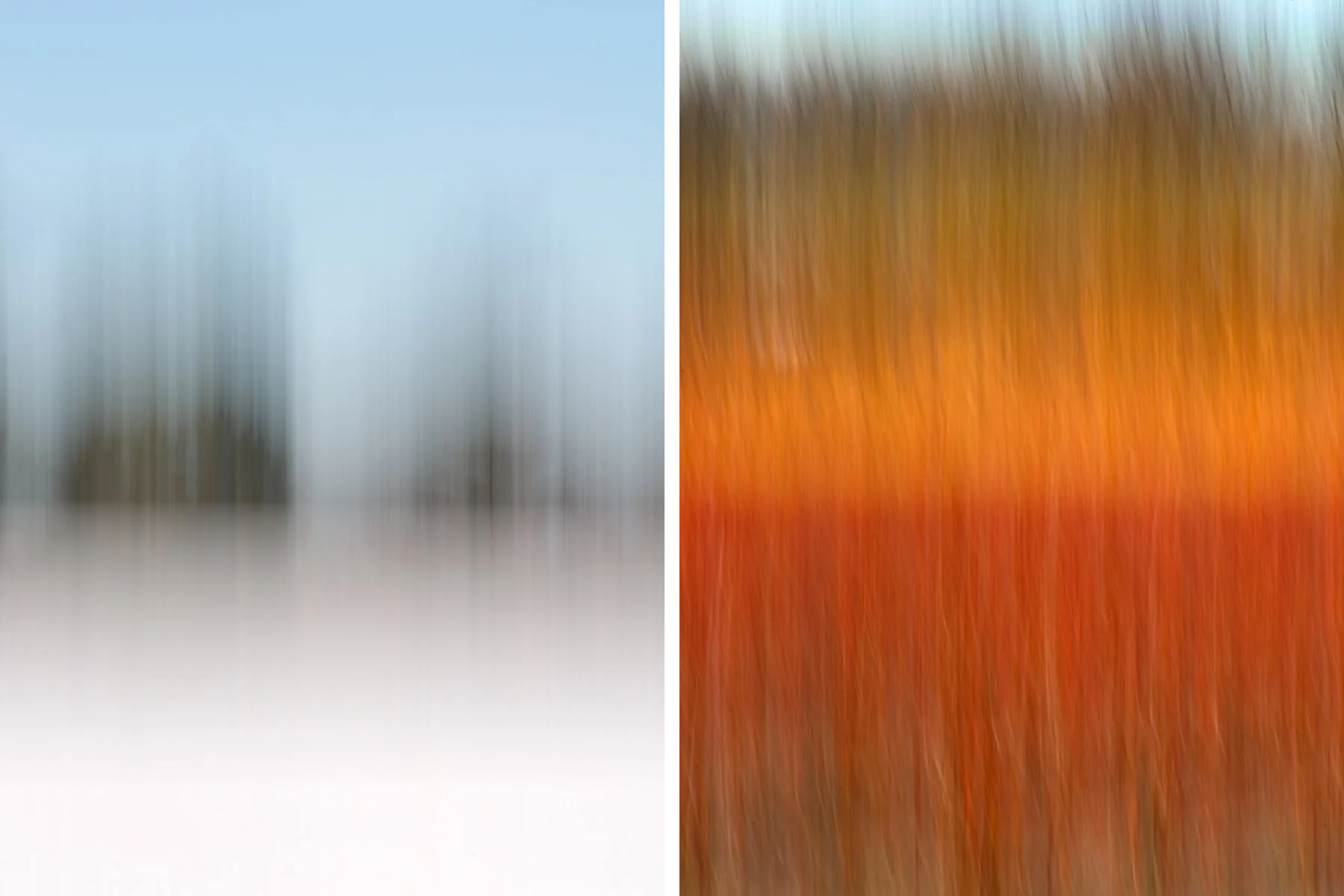 "Blurs" Created in-camera