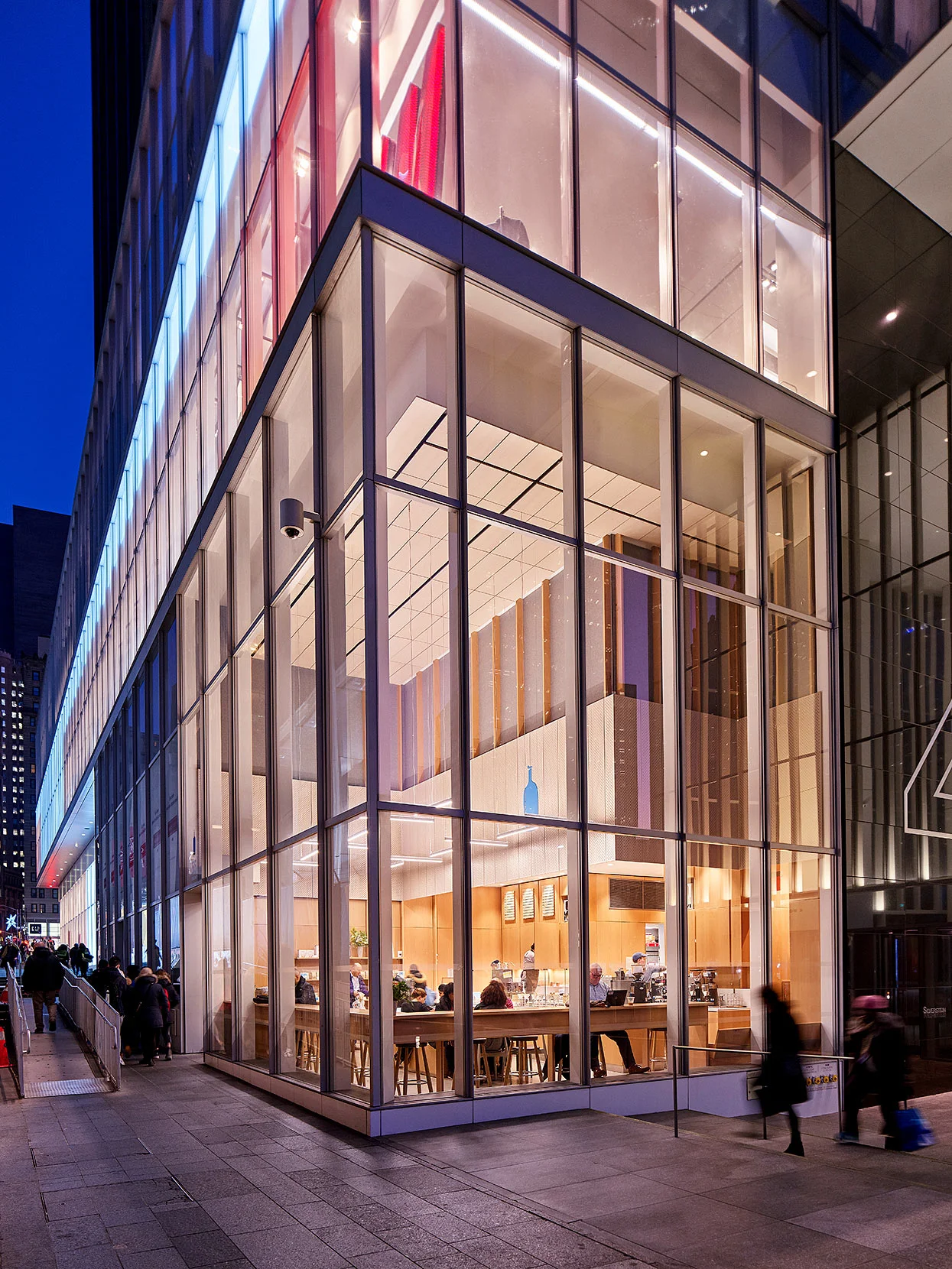 Blue Bottle Coffee, World Trade Center Bohlin Cywinski Jackson New York, NY