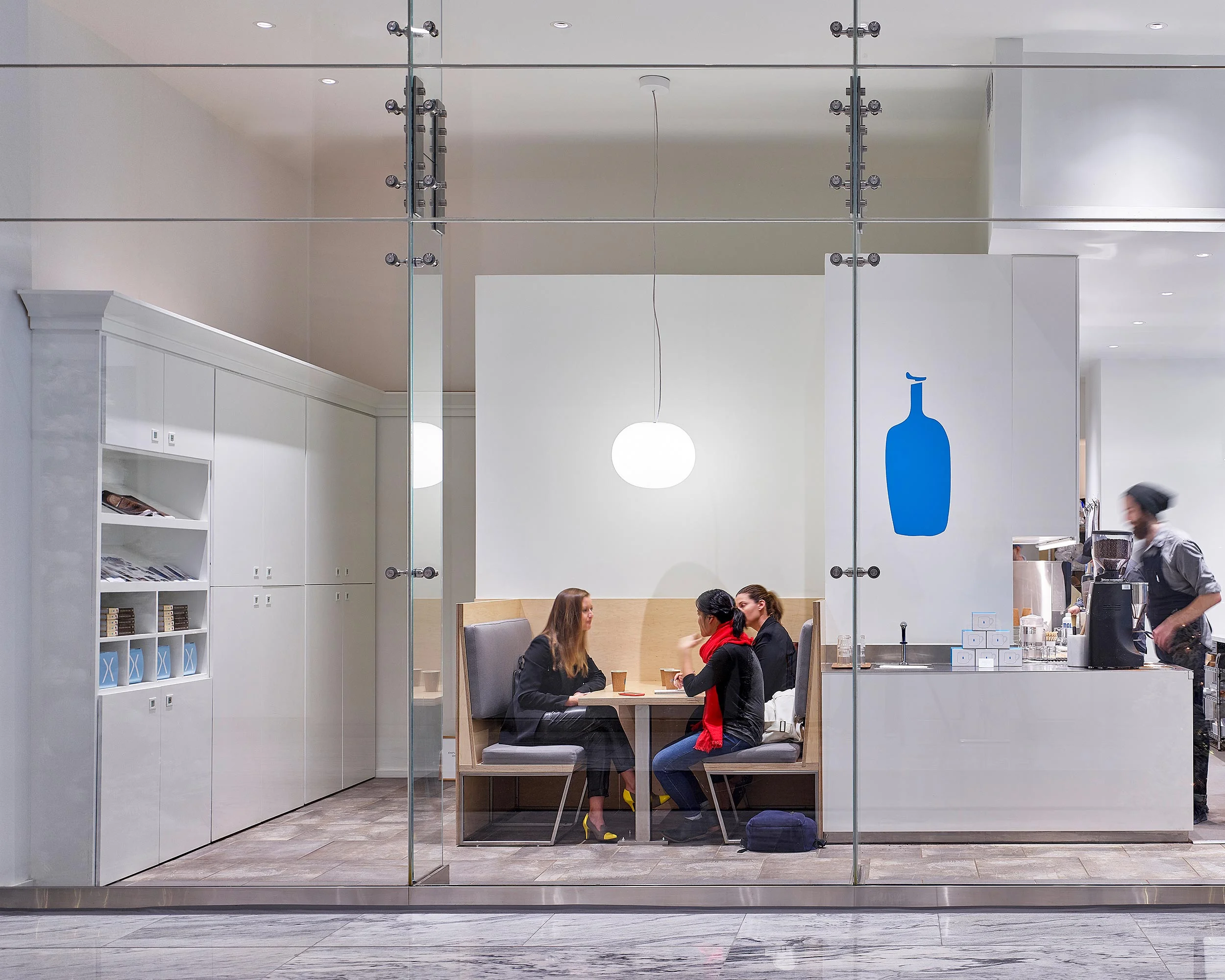 Blue Bottle Coffee, Midtown Bohlin Cywinski Jackson New York, NY