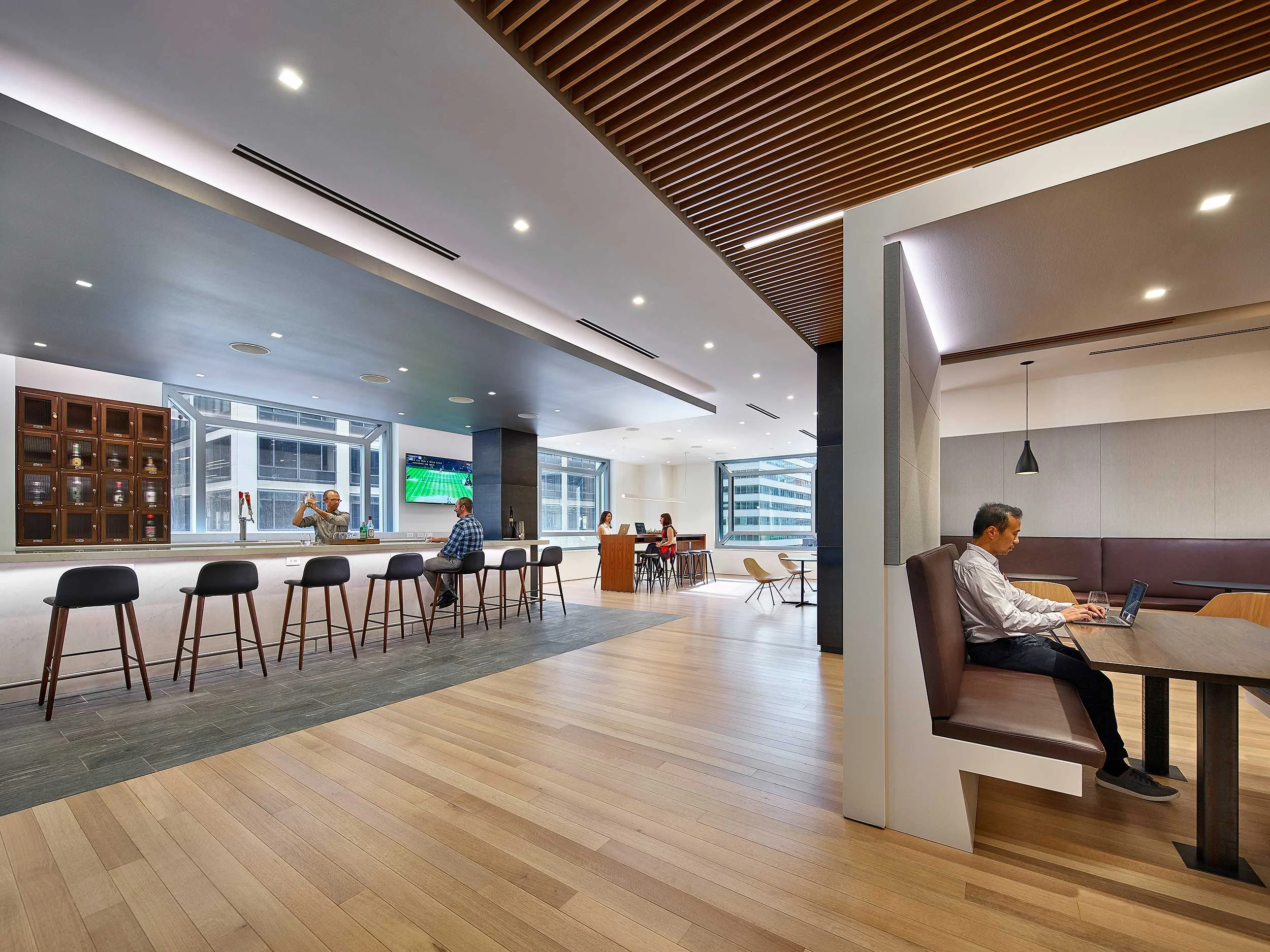 One Liberty Place, The Room Bohlin Cywinski Jackson, MJ Settelen Philadelphia, PA