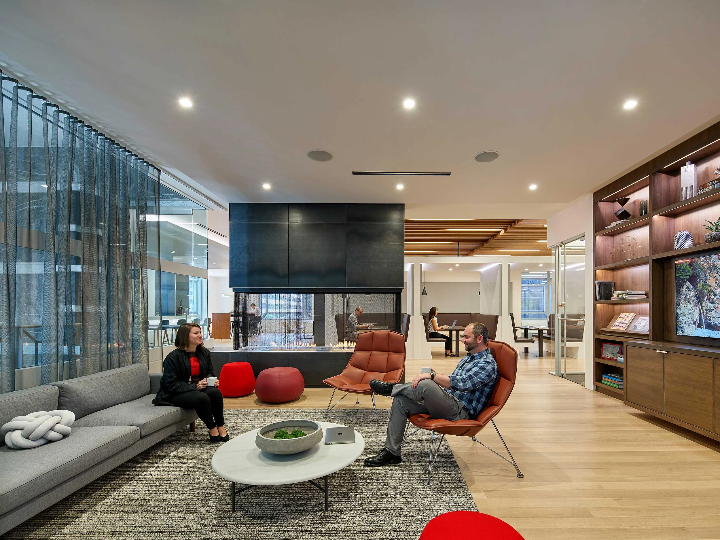 One Liberty Place, The Room Bohlin Cywinski Jackson, MJ Settelen Philadelphia, PA