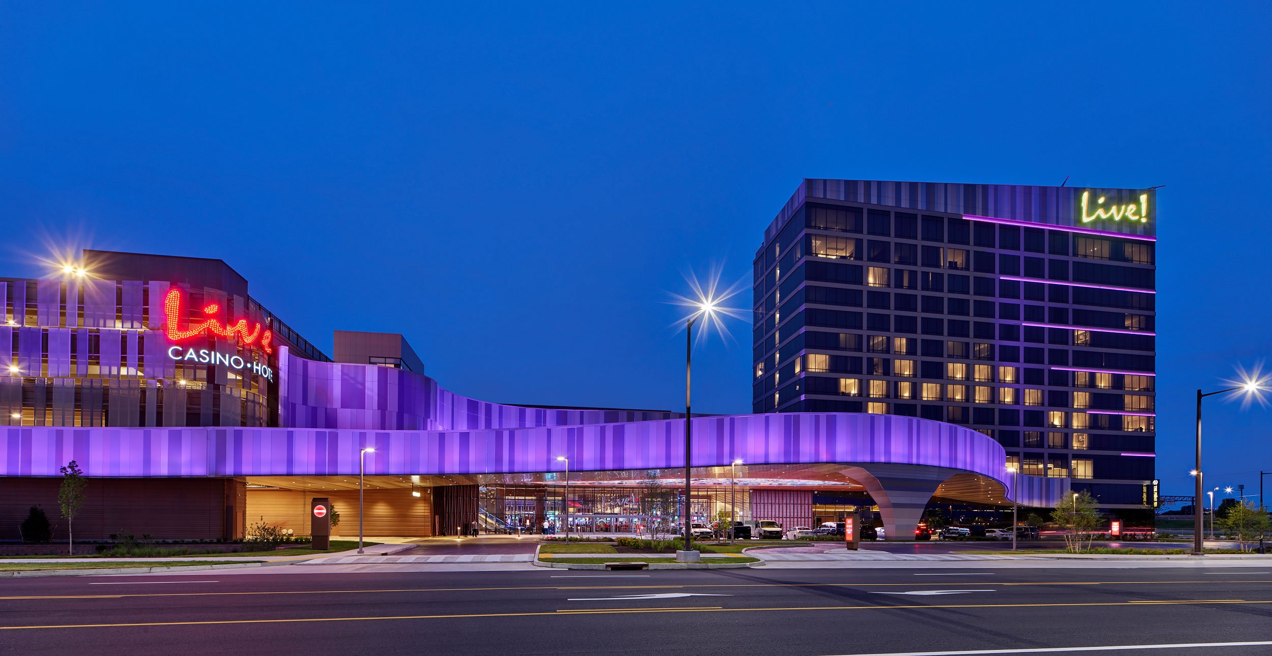  Live! Hotel &amp; Casino Philadelphia, PA BLT Architects 